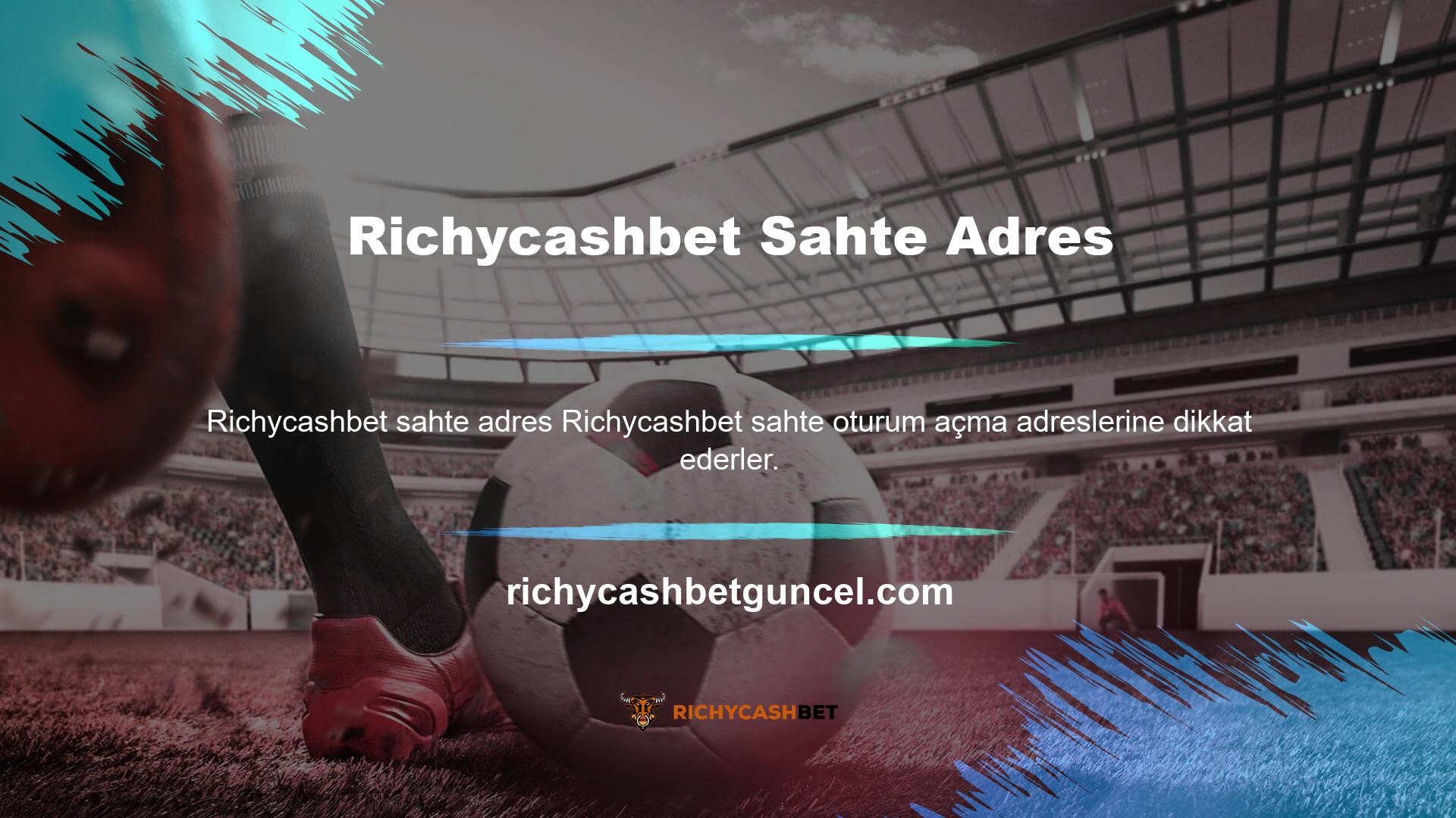 Richycashbet olarak, üyelerimize tüm sporlarda bahis yapma fırsatı sunuyoruz
